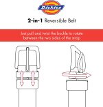 Dickies Men's Casual Reversible Belt - Image 7